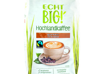 Hochlandkaffee von Echt Bio! ©  , Stiftung Warentest