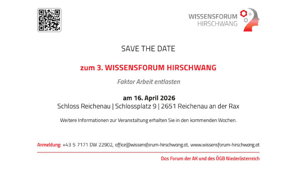Wissensforum Hirschwang 2026