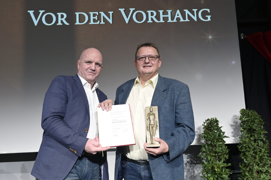 Ehrenpreis des BR-Preis 2023 geht an Gerhard Steinkellner.
