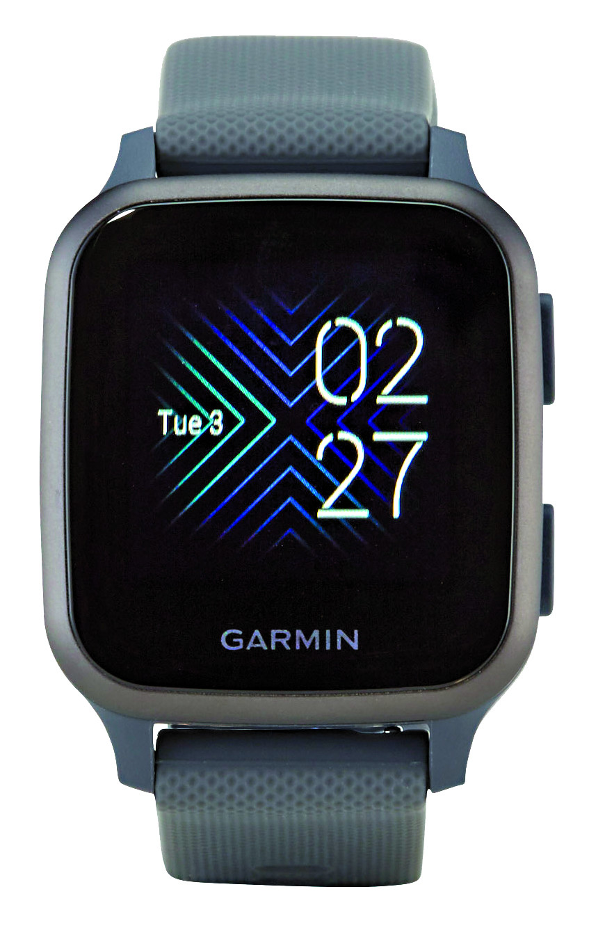 Smartwatch Modell Venu Sq der Firma Garmin © , Stiftung Warentest Smartwatch Modell Venu Sq der Firma Garmin © , Stiftung Warentest