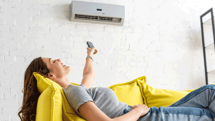 Klimageräte in eine Wohnung