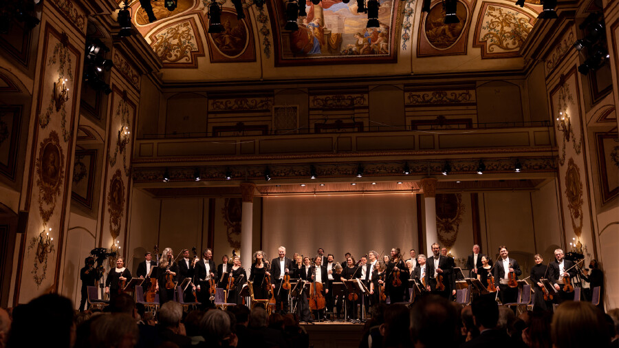 Blick auf B&uuml;hne