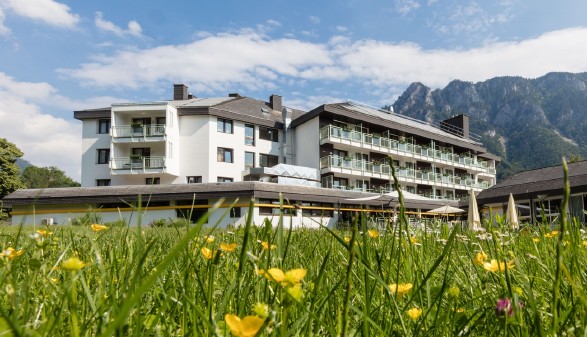 Das Seminarparkhotel Hirschwang am Fuße der Rax.