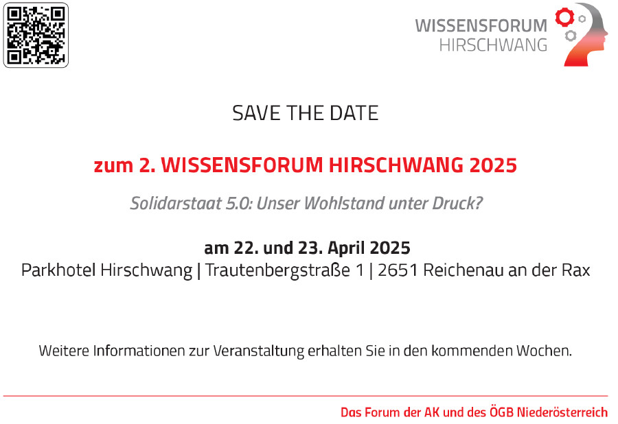 Wissensforum Hirschwang 2025