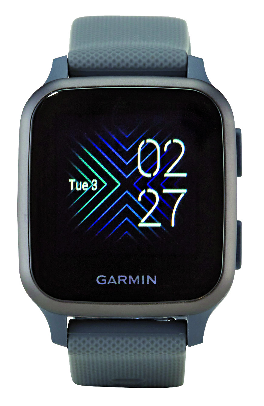 Smartwatch Modell Venu Sq der Firma Garmin ©  , Stiftung Warentest