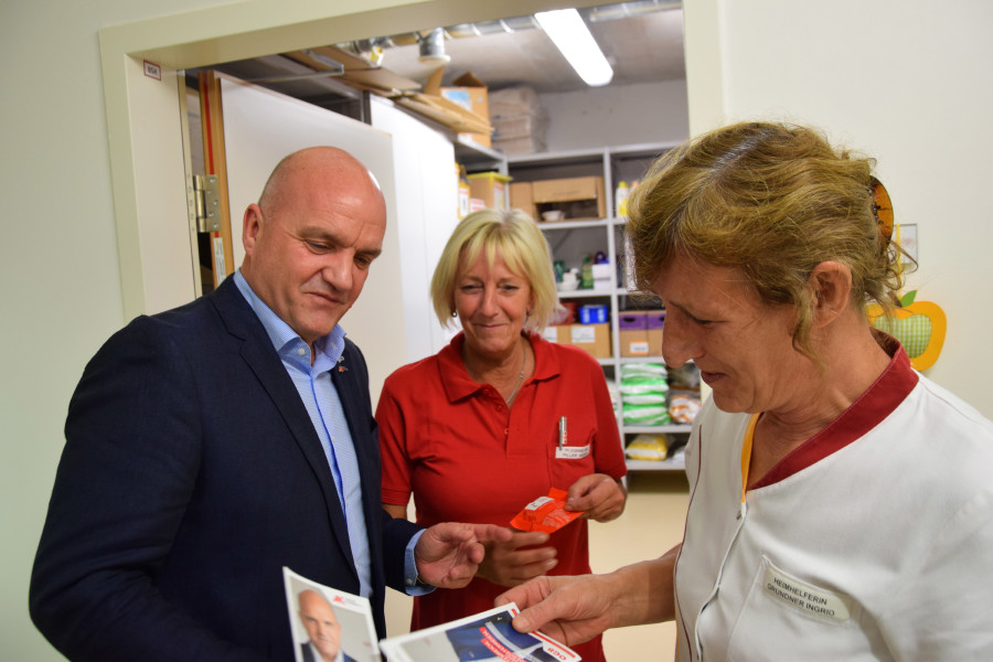 Betriebsbesuch im Pflegezentrum Scheiblingkirchen