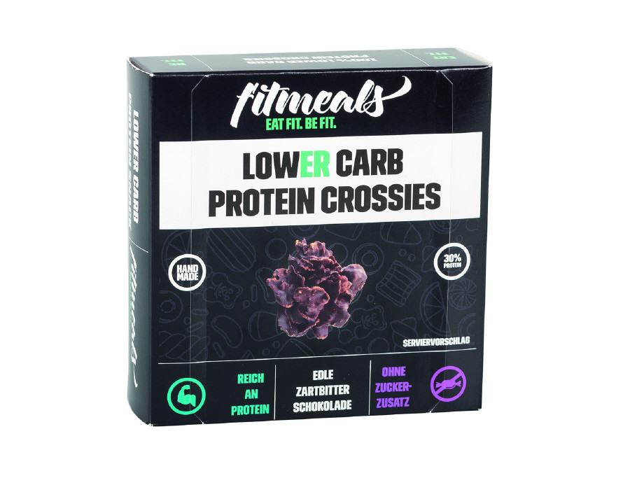 Fitmeals Lower Carb Protein Crossies © , VKI Proteinriegel Fitmeals Lower Carb Protein Crossies © , VKI