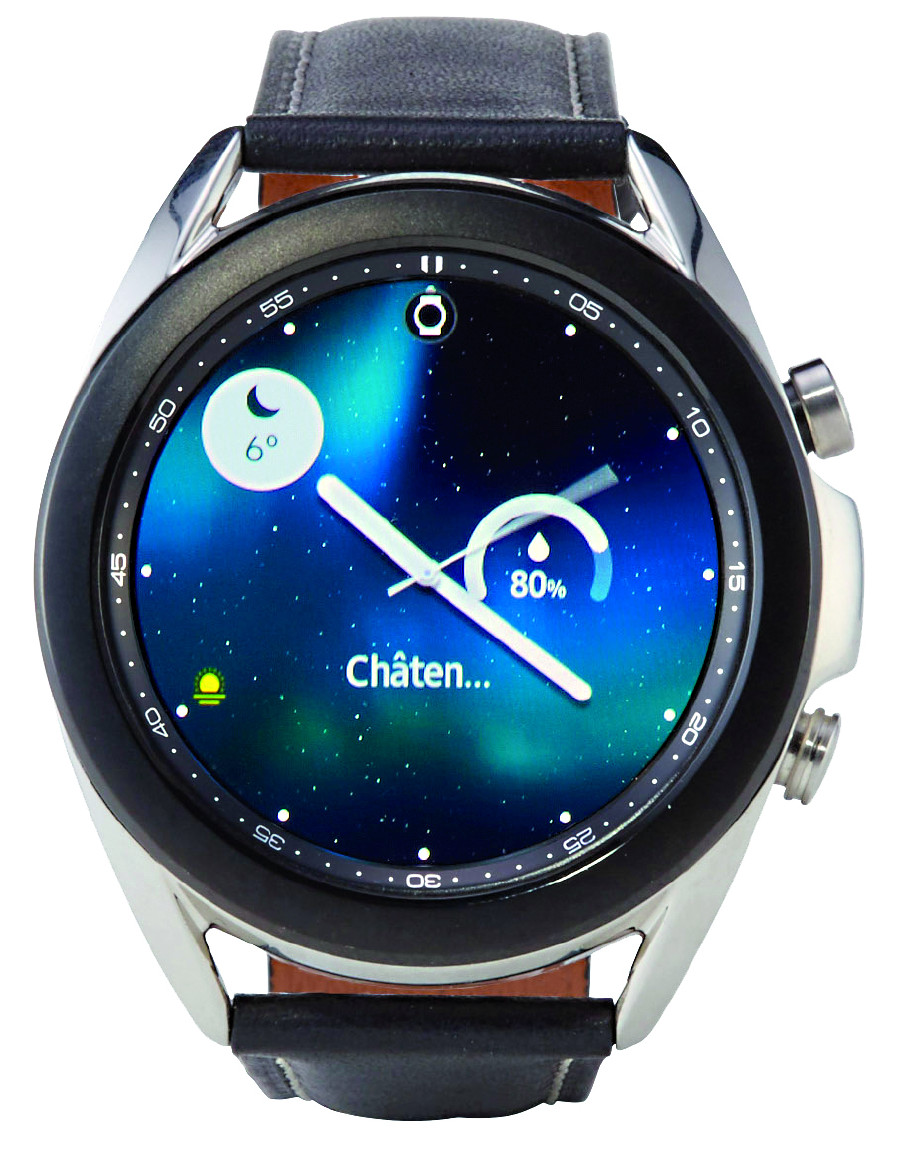 Smartwatch Samsung Galaxy Watch 3 © , Stiftung Warentest Smartwatch Samsung Galaxy Watch 3 © , Stiftung Warentest