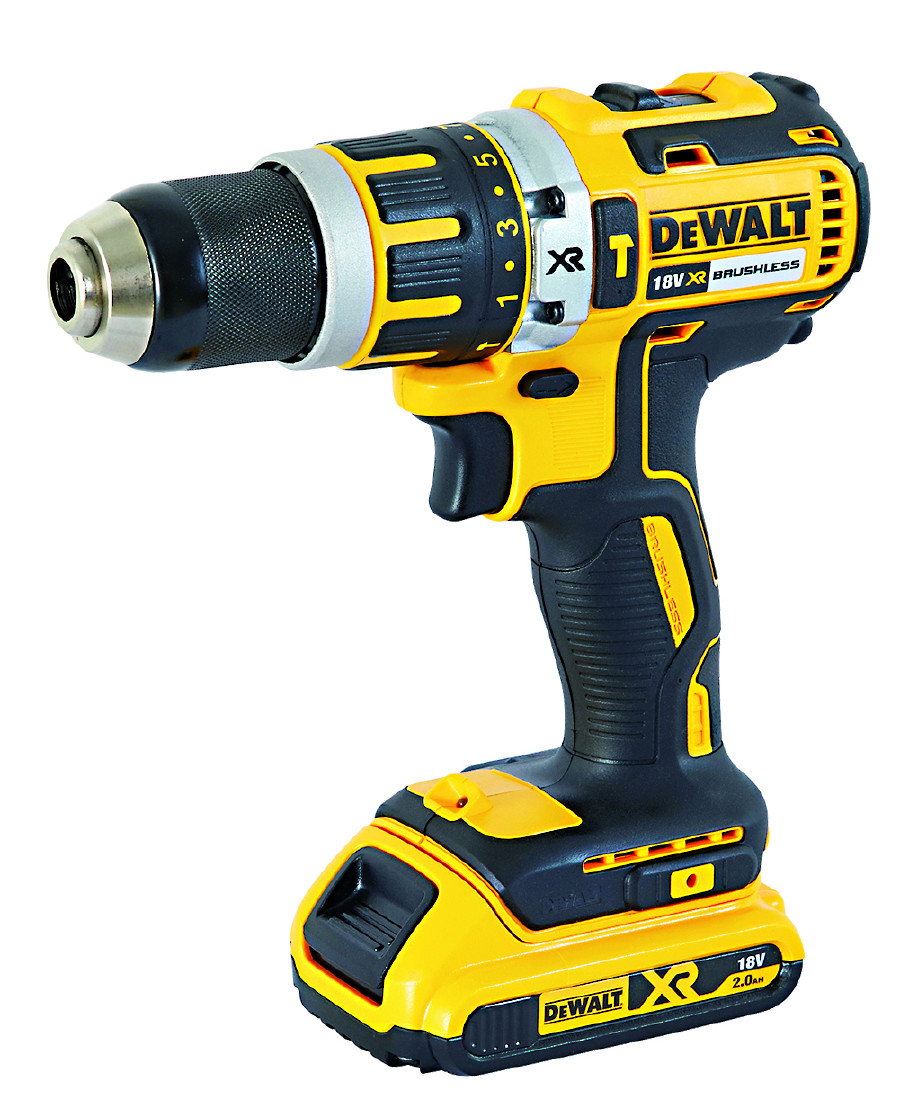Schlagborer von der Firma DeWalt © Ines Escherich, Stiftung Warentest Schlagborer von der Firma DeWalt © Ines Escherich, Stiftung Warentest