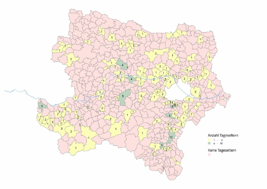 Grafik: Tageseltern in N&Ouml;