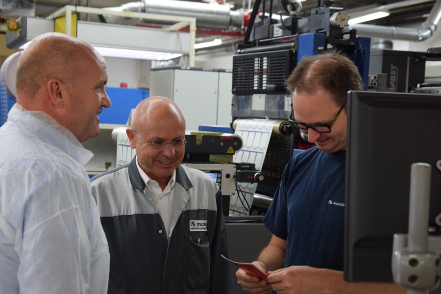 Betriebsbesuch bei Marzek in Traiskirchen