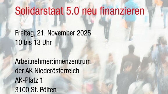 Dialogforum 2025 "Solidarstaat 5.0 neu finanzieren"