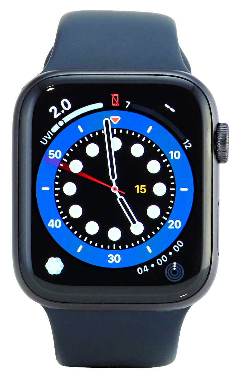 Apple Watch SE GPS © , Stiftung Warentest Apple Watch SE GPS © , Stiftung Warentest