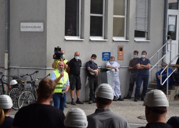 Betriebsbesuch bei AGRANA Zucker in Leopoldsdorf