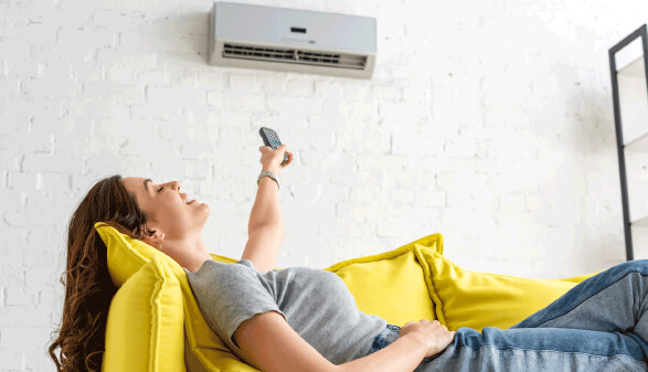 Klimageräte in eine Wohnung
