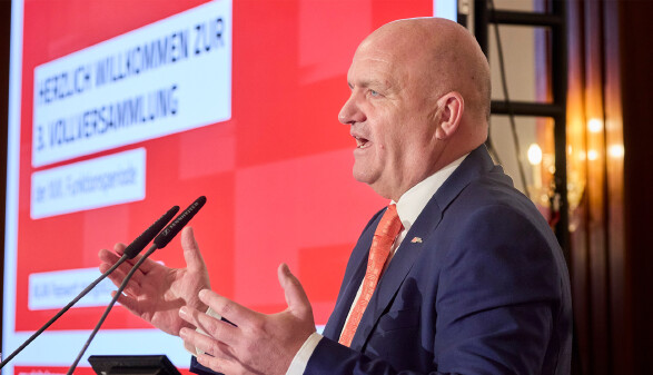 AK Niederösterreich-Präsident und ÖGB NÖ-Vorsitzender Markus Wieser