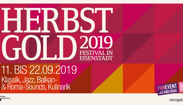 HERBSTGOLD Festival 2019 © Grafik, Schloss Esterházy Grafik für Herbstgold Festival © Grafik, Schloss Esterházy