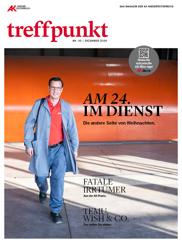 treffpunkt - das Magazin der AK Niederösterreich