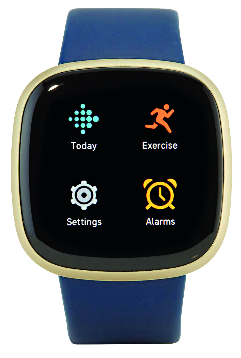 Smartwatch Fitbit Versa 3 © , Stiftung Warentest Smartwatch Fitbit Versa 3 © , Stiftung Warentest