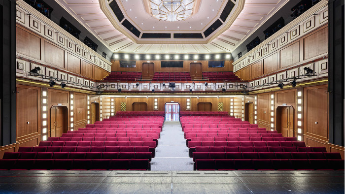 Theater Akzent © Bruno Klomfar, Theater Akzent Sicht von Bühne © Bruno Klomfar, Theater Akzent