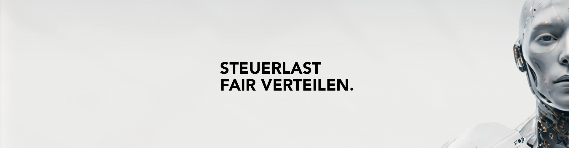 Steuerlast fair verteilen