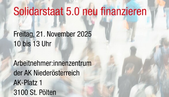 Dialogforum 2025 "Solidarstaat 5.0 neu finanzieren"