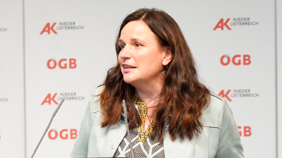 AK Niederösterreich-Direktorin Mag. Bettina Heise schließt die Veranstaltungsreihe mit dem zukünftigen Schwerpunkt des Projektfonds 4.0: Projekte zur Digitalisierung in den Kommunen. © Wolfgang Prinz, AK Niederösterreich AK Niederösterreich-Direktorin Mag. Bettina Heise schließt die Veranstaltungsreihe mit dem zukünftigen Schwerpunkt des Projektfonds 4.0: Projekte zur Digitalisierung in den Kommunen. © Wolfgang Prinz, AK Niederösterreich