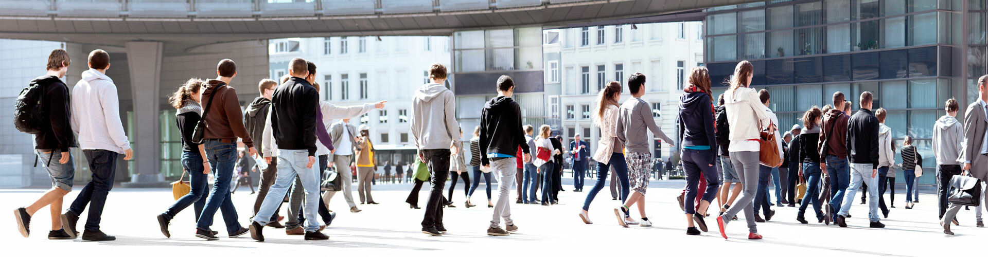 Menschen in Bewegung